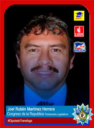 ImpuniAlbum2016. Joel Rubén Martínez Herrera #DiputadoTransfuga Electo por  el departamento de #Huehuetenango