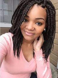 Box Braids 39 Glamorous Hairstyles Short Box Braids Hairstyles Shoulder Length Box Braids Box Braids Styling