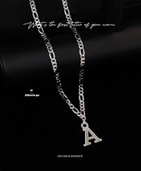 Customised Letter Neclase – silverio.qa