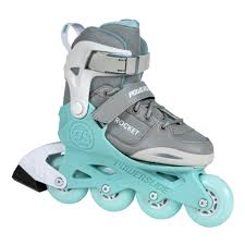 Save 5% with coupon (some sizes/colors) Adjustable Children S Rollerblades Powerslide Rocket Grey Insportline