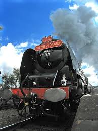 Duchess Of Sutherland Train British Rail Steam Locomotive