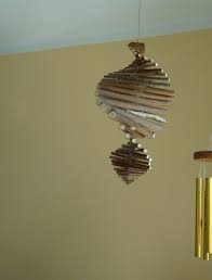 Windspiel Spirale Aus Asten Holz Deco Bois Sarment De Vigne