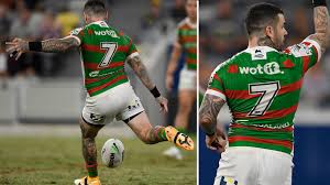 One of the most accurate goal kickers of all time, he sits second on the club's point scoring list for all time behind club legend eric simms. Nrl News Adam Reynolds Kicks South Sydney Closer To Finals Football In Cowboys Thriller