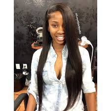 Lexxhairstudio Sew In Install W My Signature Deep Side Part For The Beautiful Pretty Perfect Quan Hair Styles Straight Weave Hairstyles Straight Hairstyles