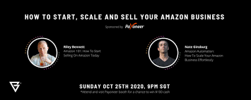 Be a registered amazon seller for at least one year. Amazon Masterclass How To Start Scale And Sell Your Amazon Business Oct 25 Hopin