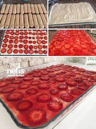 cilekli kedidili pastasi cileklikedidilipastasi pastatarifleri nefisyemektarifleri yemektarifleri tarifsunum lezzetli yemek yemek tarifleri yemek pornosu