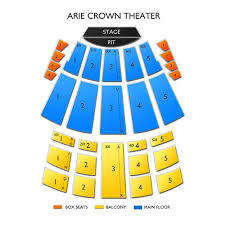 Arie Crown Theater 2019 Seating Chart