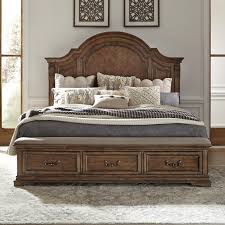 Check spelling or type a new query. Liberty Furniture Haven Hall 685 Br Qsb Traditional Queen Storage Bed With 3 Drawers Esprit Decor Home Furnishings Panel Beds