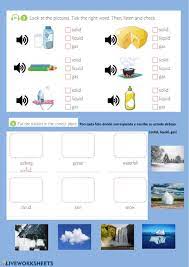 States Of Matter Interactive Worksheet States Of Matter Matter Worksheets States Of Matter Worksheet