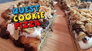 We often keep the tub of pumpkin bars out for the clients that need a little extra something during their workouts. Quest Cookie Pizza Recipe High Protein Fiber Youtube