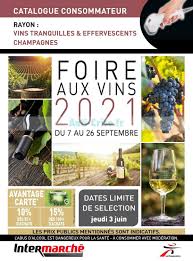 Du 10 au 29 septembre. Catalogue Foire Aux Vins Intermarch 2019 Ausleep