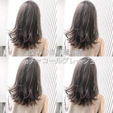 グレーヘアカラーが最旬 透明感あふれるトーン別スタイルを公開 hair アッシュグレージュ ヘアスタイル ロング ヘアカラー