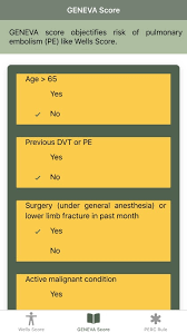Score used for the estimation of clinical probability of acute pe according to guideline of diagnosis. Pulmonary Embolism Score By Putu Angga Risky Raharja