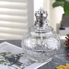 China Decorative Glass Oil Lamp Glass Handle Jar China Caglass Bottle And Glass Jar Price