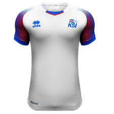 2018 2019 Iceland Away Errea Football Shirt