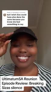 UltimatumSA Reunion Episode Review: Breaking Sizas Silence