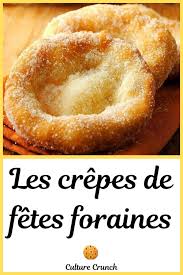 Crepes De Fetes Foraines La Recette Facile En 2020 Recette Recettes De Cuisine Recette Facile