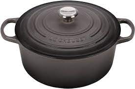 Le Creuset Signature 7 25 Quart Oyster Round Dutch Oven Ls2501 287fss In 2021 Le Creuset Dutch Oven Le Creuset Dutch Oven