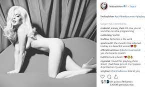 El desnudo de Lindsay Lohan en Instagram: la actriz recordó su sesión para  Playboy 