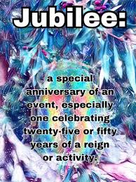 Jubilee Dictionary Definition Meanings Jubilee Means A Special Anniversary Of An Event Especially One Celebrating Twenty Jubilee Celebrities The Twenties