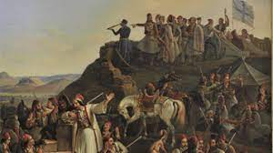 10 απριλίου του 1826 οι «ελεύθεροι πολιορκημένοι» του μεσολογγίου πραγματοποιούν την ηρωική έξοδο. Bryzakhs 8eodwros H E3odos Toy Mesologgioy 1853