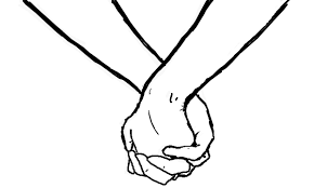 Drawing Of People Holding Hands People Holding Hands Drawing People Hand Silhouette
