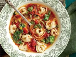 Rx 1710 Quick Fall Soups Chicken And Prosciutto Tortelloni Soup Chicken Soup Recipes Stew Recipes Italian Soup