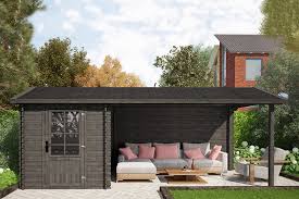 More wood sheds at shedstore. Fonteyn Gartenhaus Blockhutte Petra Satteldach Hochdruck Impragniert 580 X 300 Cm Holz Gartenhauser Gartenhauser