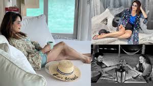 Madhuri Dixit shares some stunning glimpses from Maldives vacation with  family and we are in awe of her elegance!