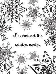 Free printable snowflake coloring pages. 9 Snowflake Coloring Pages For Adults Free Favecrafts Com