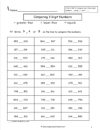 Comparingnumbershundreds Jpg 1275 1650 Number Worksheets Comparing Numbers Worksheet Comparing Numbers
