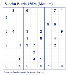 Check spelling or type a new query. Free Printable Medium Sudoku With The Answer 5624