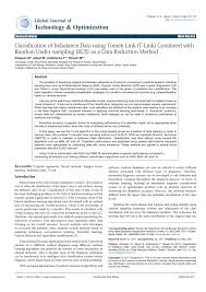Tetapi, untuk lebih jelasnya mengenai pengertian data dan. Pdf Classification Of Imbalance Data Using Tomek Link T Link Combined With Random Under Sampling Rus As A Data Reduction Method