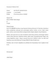 Seperti halnya dengan surat resmi, dimana berdasarkan surat penawaran barang yang saudara ajukan pada perusahaan kami pada tanggal 02 september 2017, mengenai atk kami. Contoh Surat Penawaran Barang Semi Block Style Berbagai Contoh