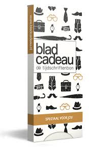 Bladcadeau Mannen Tijdschriftenbon Cadeaukaarten Cadeaubonnen Giftcards Gratis Inpakservice Tip