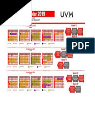 Como hacer un juego matematico uvm. Calendario Uvm 2019 Ciencias De La Salud