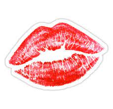 Kiss Sticker By Rosiestelling Lipstick Kiss Soft Lips Kiss Artwork