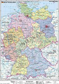 Die hauptstadt von deutschland ist berlin. Politische Deutschlandkarte 67 X 91cm