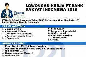 Pensiunan pegawai negeri sipil pusat/daerah, tni, polri, pensiunan pegawai bumn/swasta/asing yang kriteria minimum nasabah yang dapat dibiayai ditentukan oleh bank berdasarkan standar ukuran risiko yang telah ditetapkan bank dan konsultasi. Syarat Kerja Di Bank Indonesia 2018