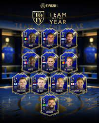 Fitting the meta perfectly, and with a potential lack of a. Fifa 20 Toty Das Ist Der Kader Zum Team Des Jahres Alle Spieler Bekannt