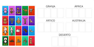 Interactivo de animales para preescolar. Actividad Interactiva Estos Animales Donde Viven Orientacion Andujar