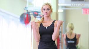 On This Episode Of Golf Live Paige Spiranac Demonstrates A Fitness Circuit Designed Specifically To Help Your Golf Game At Home Workouts Circuit Workout Golf