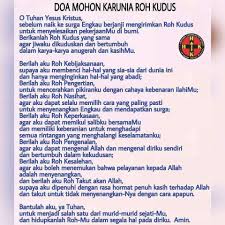 Dalam doa ini umat kristen memuji tuhan yang menjanjikan kedatangan roh kudus dan memohon rahmat allah agar siap menyambut kedatangan roh kudus. Jost Kokoh Sur Twitter Hari Kedua Novena Roh Kudus 2020 Sabtu 23 5 2020 Utuslah Rohmu Ya Tuhan Dan Jadi Baru Seluruh Muka Bumi Kami Mohon Karunia Kebijaksanaan Guna Memampukan Kami Menikmati Buah