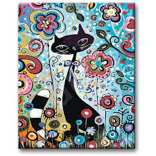 Check spelling or type a new query. Painting By Numbers Cat In Flowers Painting By Numbers Alzashop Com