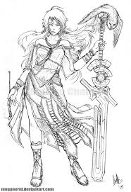 Indian chief and his horses. Battle Mage Rinne Fairy Coloring Pages Fantasy Coloring Pages Warrior Drawing