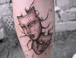 pin on tattoo ideas マスクタトゥー タトゥー 顔
