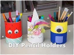 Add a desk calendar, some cork boards and great deals of tape and you're all set for a fantastic year.|they will. 3 Diy Easy Pencil Holder Ideas For Kids Unicorn Minnion Watermelon Emily S Small World Youtube Diy Pencil Holder Easy Crafts For Kids Easy Crafts