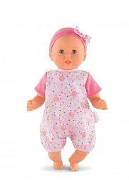 Corolle elf baby doll pink cotton flowers 9.5 machine washable france. Baby Melody A Musical And Interactive Talking Baby Doll By Corolle Best Dolls For Kids