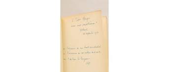 Sa langue est son refuge, son imagination sa force. Desnos Corps Et Biens Signiert Erste Ausgabe Edition Originale Com