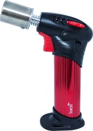 Slow squeeze and they light every time. Scorch Multipurpose Dual Jet Flame Butane Torch Lighter 61363